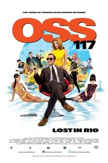 აგენტი 117: რიოში დაკარგული / OSS 117: Lost in Rio (OSS 117: Rio ne répond plus) ქართულად